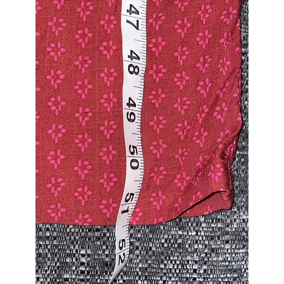 Knox Rose Jumpsuit Womens Large Wide Leg Crop Boho Hippie Festval Cottagecore - Picture 9 of 13